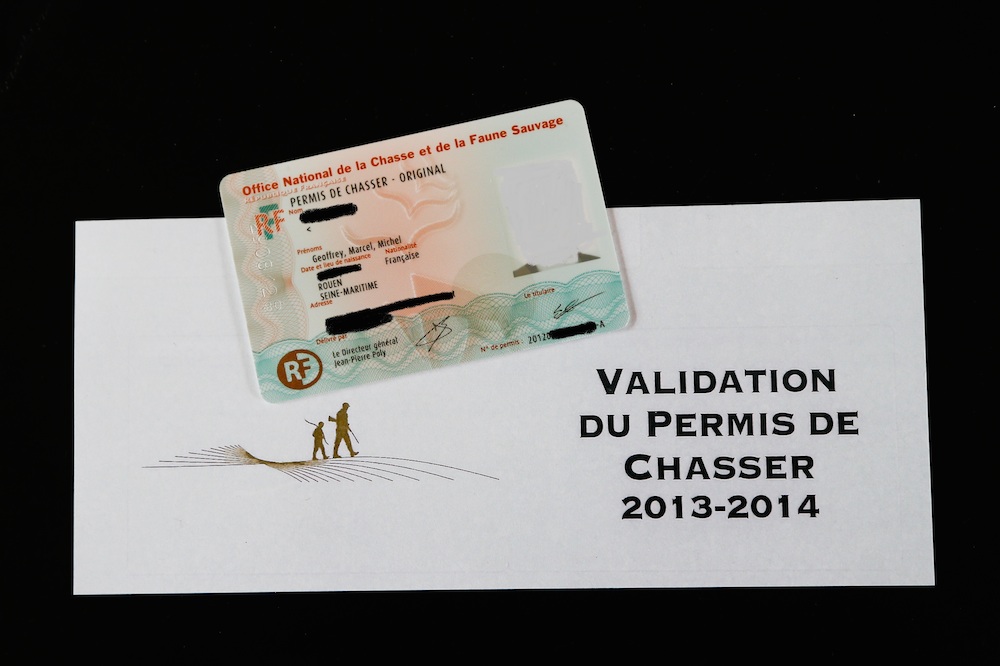 Validation du permis de Chasser - FEDERATION DEPARTEMENTALE DES CHASSEURS  DU NORD (59)